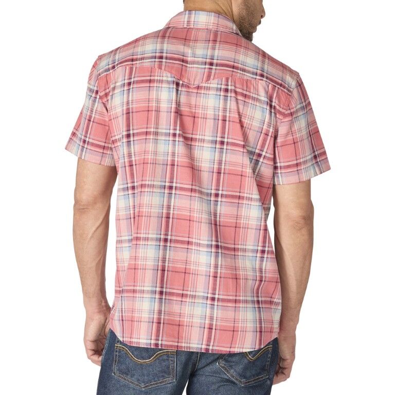 Carhartt Men's Montana Bozeman Relaxed Short Sleeve Plaid Shirt