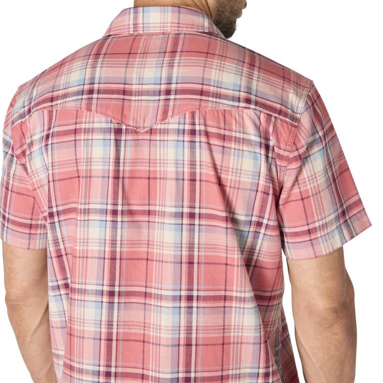 Carhartt Men's Montana Bozeman Relaxed Short Sleeve Plaid Shirt