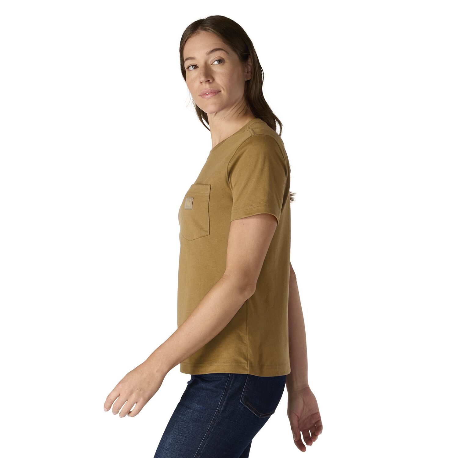 Carhartt Women's Relaxed Fit Lightweight Short Sleeve Pocket T-Shirt