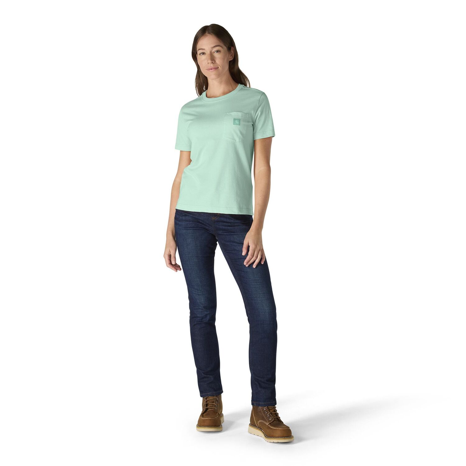 Carhartt Women's Relaxed Fit Lightweight Short Sleeve Pocket T-Shirt