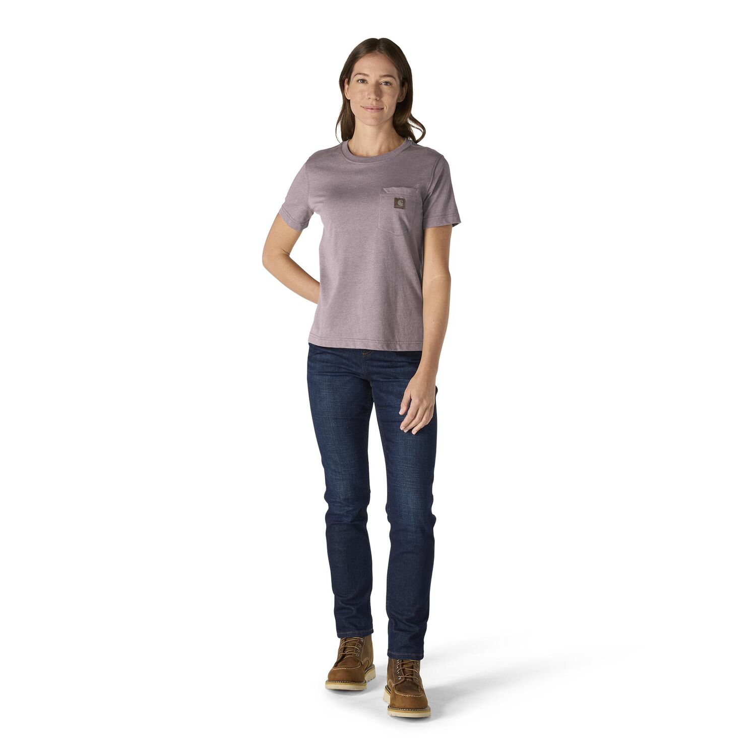 Carhartt Women's Relaxed Fit Lightweight Short Sleeve Pocket T-Shirt