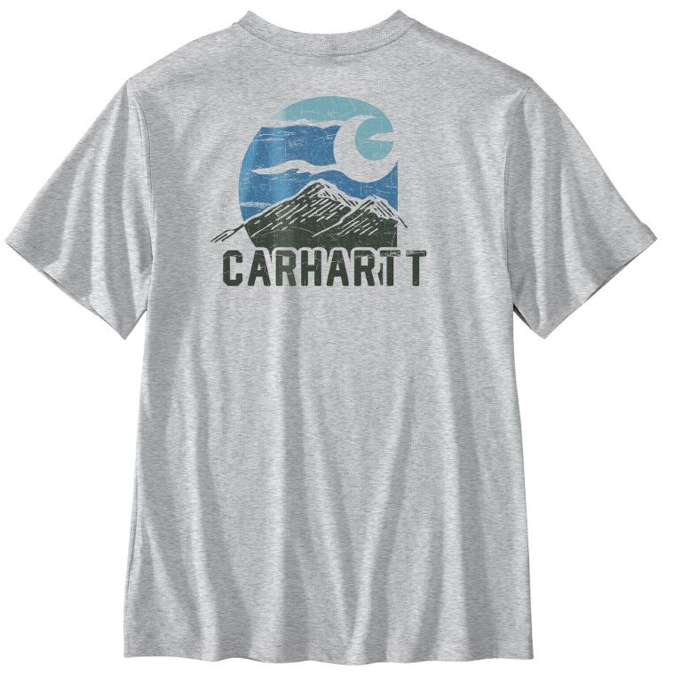Carhartt Men's Relaxed Fit Lightweight Short-Sleeve Plane Mountain T-Shirt