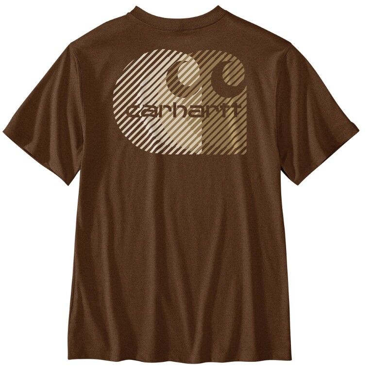 Carhartt Men's Relaxed Fit Lightweight Short-Sleeve C Graphic T-Shirt