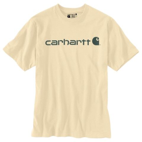 Carhartt Men's Loose Fit Heavyweight Short Sleeve Logo Graphic T-Shirt