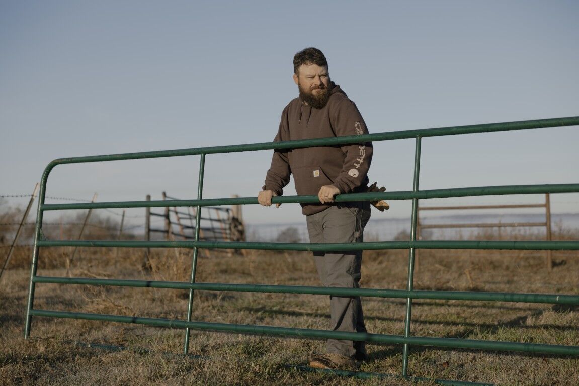 Carhartt Men's Loose Fit Midweight Logo Sleeve Graphic Hoodie