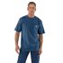 Carhartt Men's Loose Fit Heavyweight Short Sleeve Pocket T-Shirt in Deep Ocean Heather