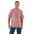 Carhartt Men's Loose Fit Heavyweight Short Sleeve Pocket T-Shirt in Rose Tint Heather