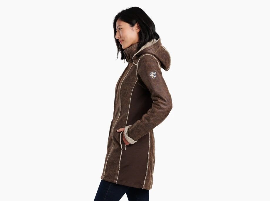 KUHL Women's Dani Sherpa Trench Coat