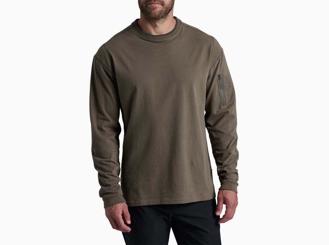 KUHL Men's Kommando Crew Long Sleeve Shirt