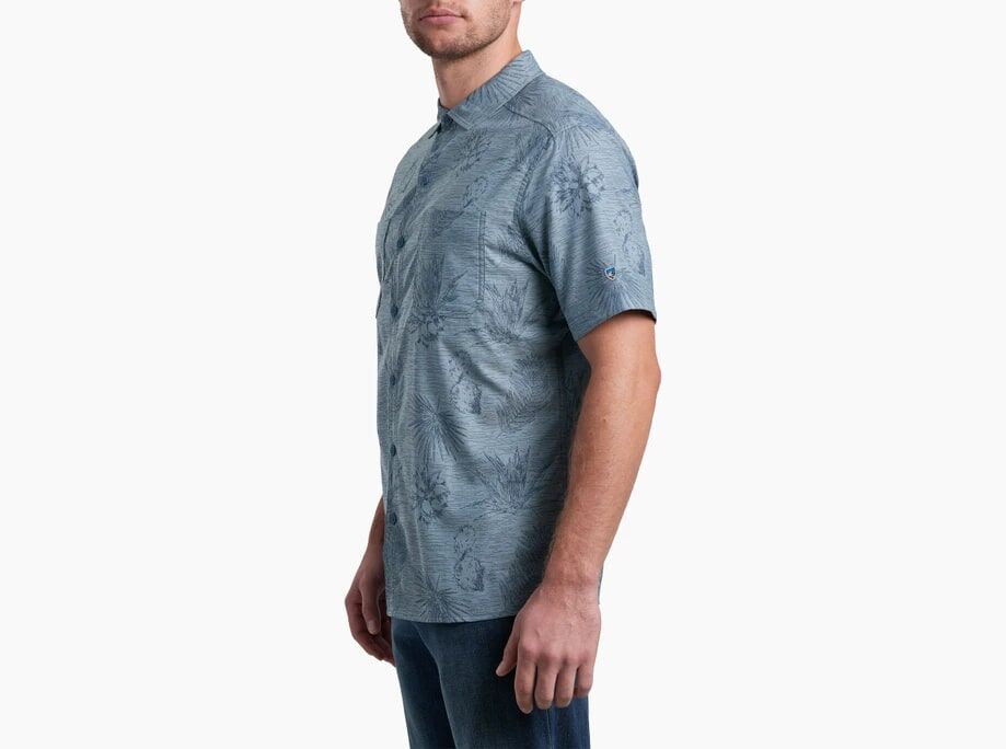 KUHL Men's Short Sleeve Thrive Button Shirt