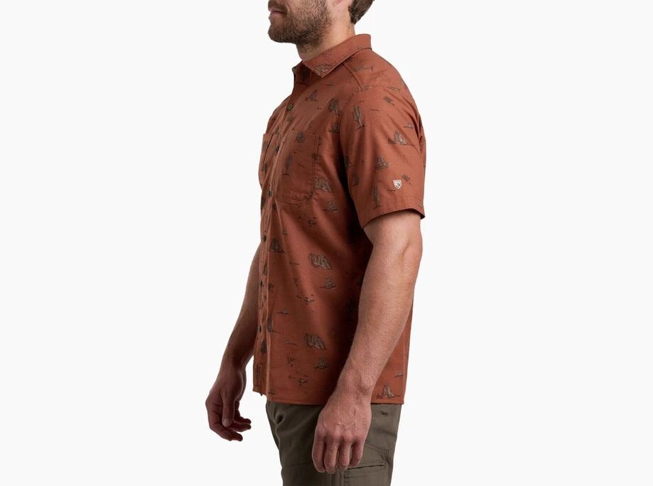 KUHL Men's Short Sleeve Thrive Button Shirt