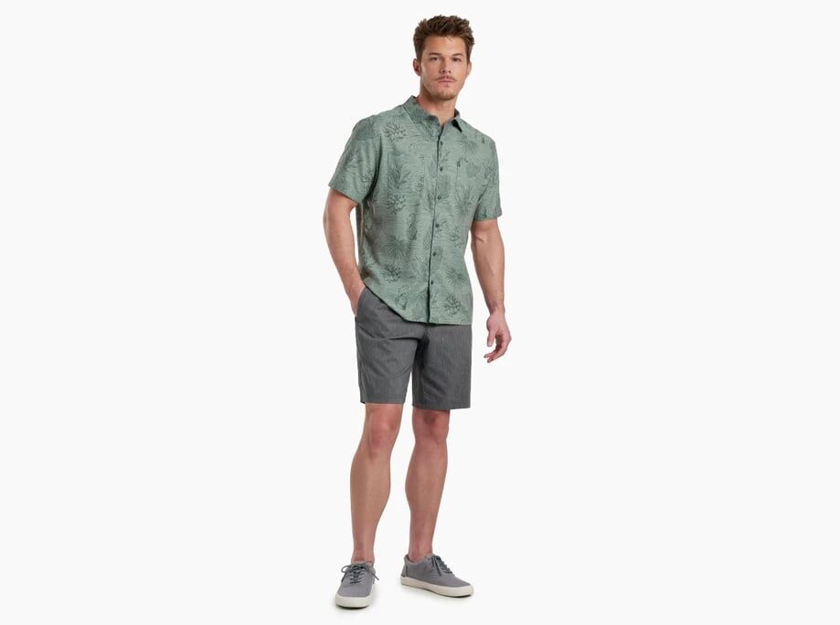 KUHL Men's Short Sleeve Thrive Button Shirt