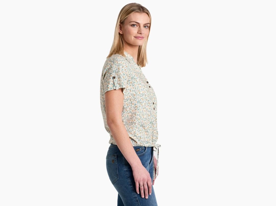 KUHL Women's Liliana Short Sleeve Button-Up Top