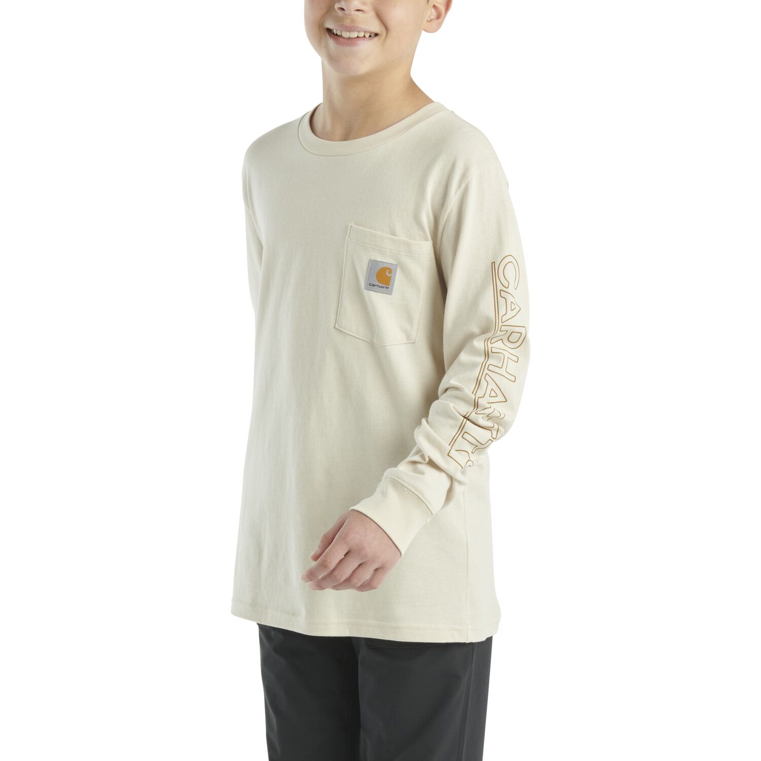 Carhartt Boy's Long Sleeve Pocket T-Shirt