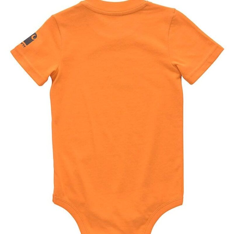 Carhartt Boy's Short Sleeve Dog Bodysuit