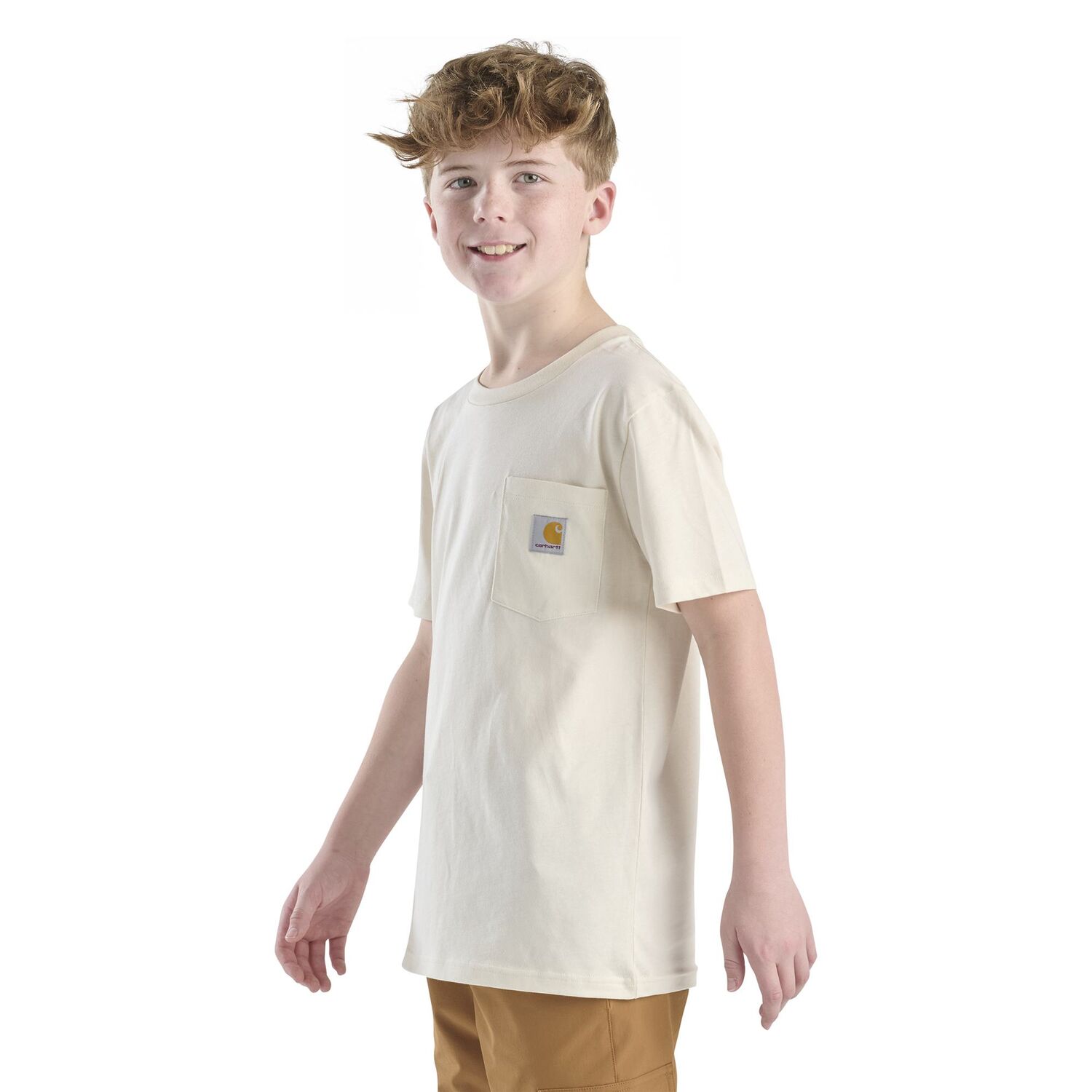 Carhartt Boy's Short Sleeve Deer Pocket T-Shirt