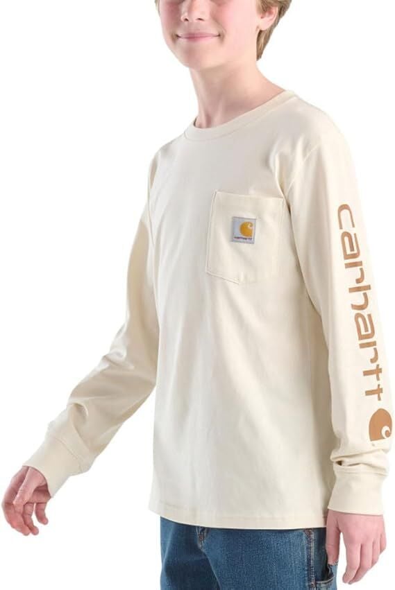 Carhartt Boy's Long Sleeve Graphic Pocket T-Shirt