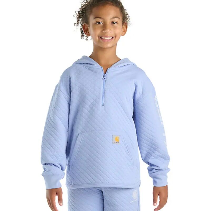 Carhartt Girl's Long Sleeve Quilted Graphic Sweatshirt