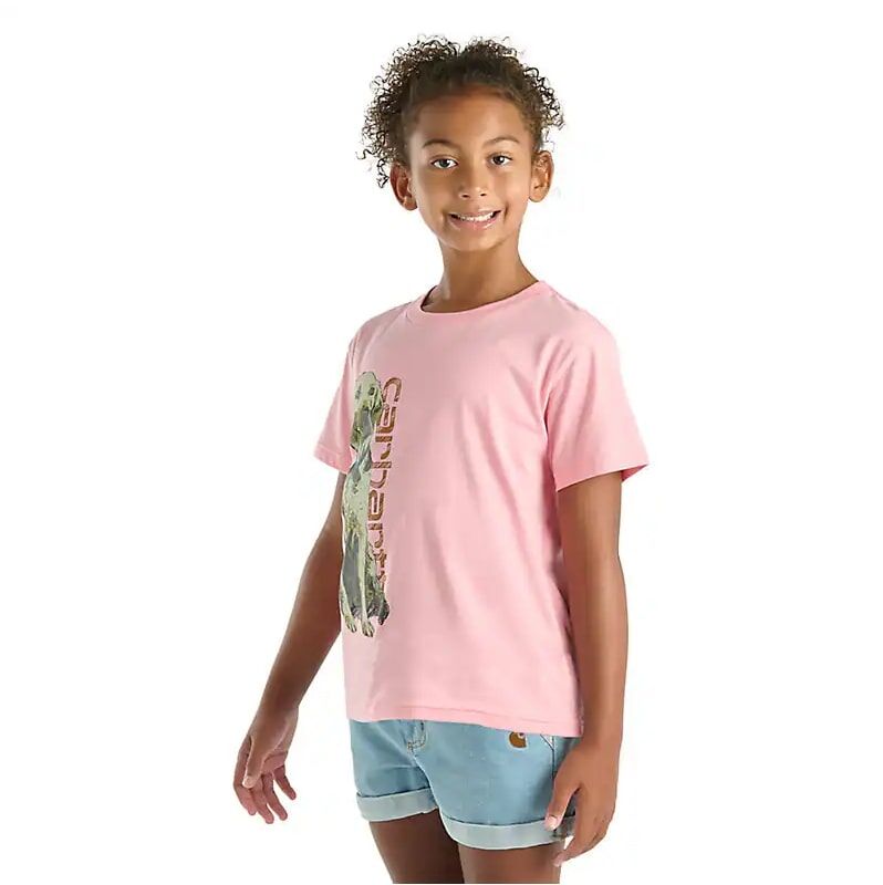 Carhartt Girl's Short Sleeve Dog T-Shirt