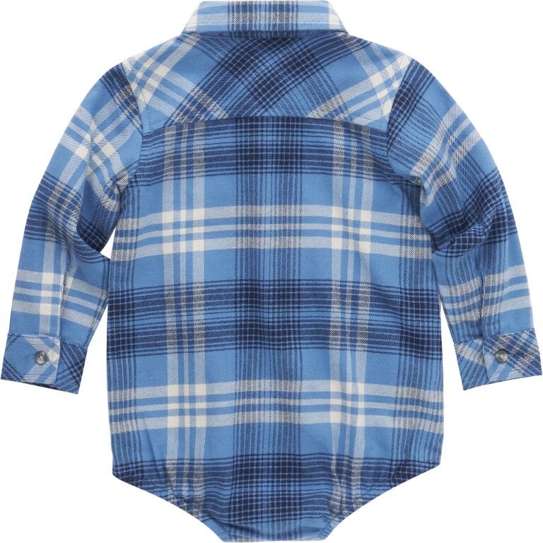 Carhartt Boy's Long Sleeve Flannel Bodysuit