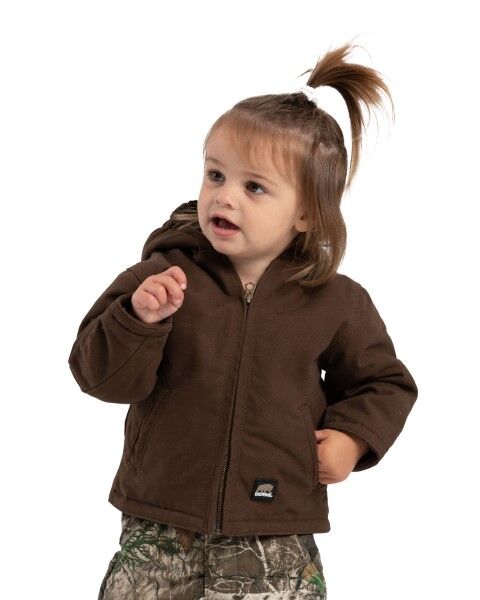 Berne Infant Sanded Washed Coat in Brown