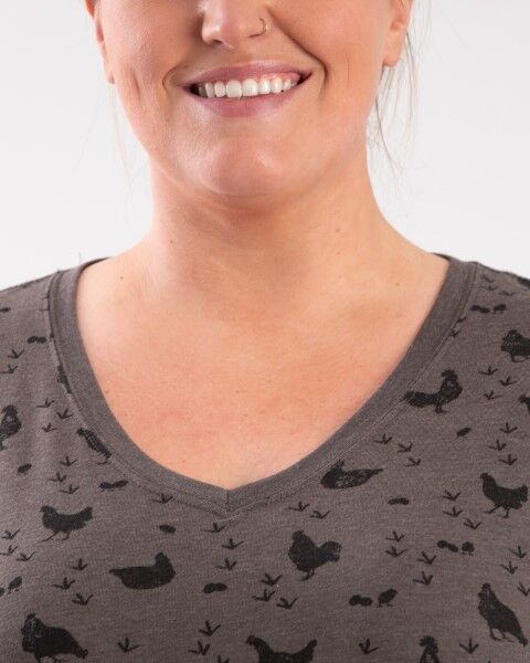 Berne Women's Performance V-Neck Short Sleeve T-Shirt