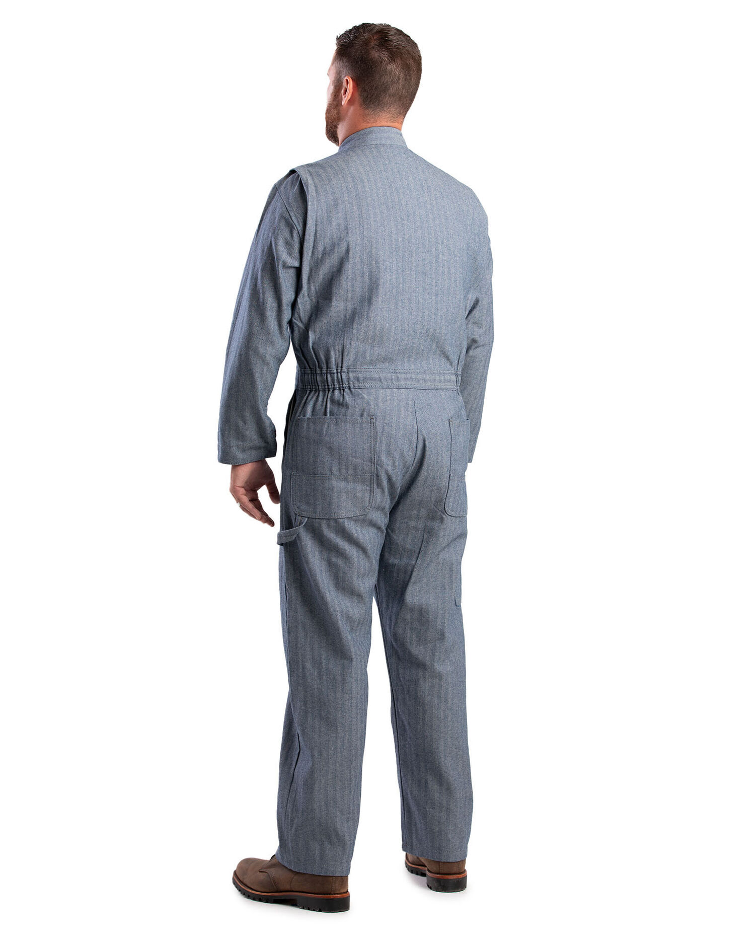 Berne Men's Heritage Fisher Stripe Unlined Coverall
