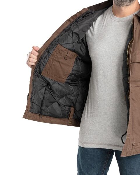 Berne Men's Quilt Lined Chore Coat