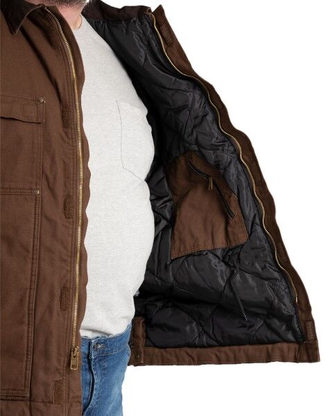 Berne Men's Quilt Lined Chore Coat