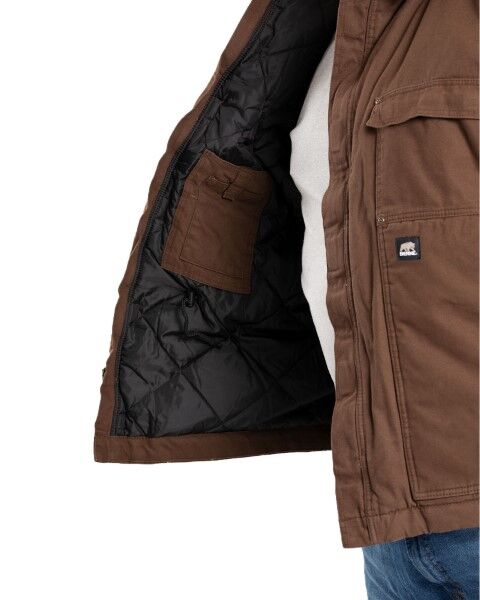 Berne Men's Quilt Lined Chore Coat