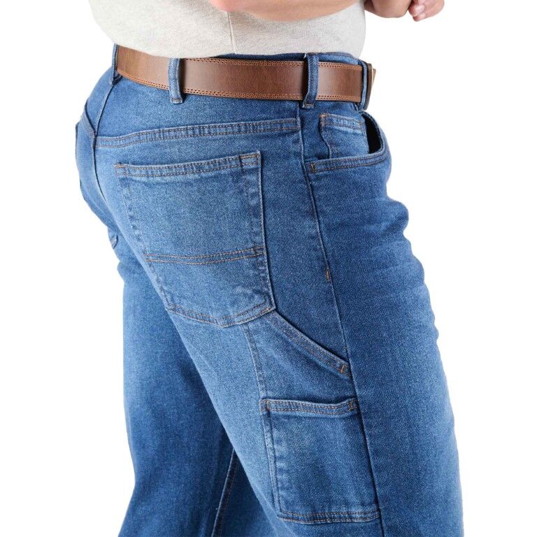 Berne Men's Heartland Flex Relaxed Fit Carpenter Jean 