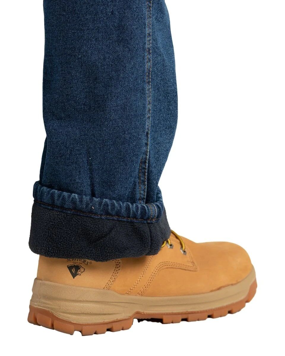 Berne Men's Heartland Fleece-Lined Denim Jean 