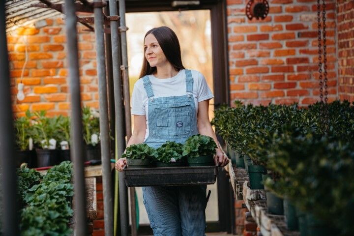 Berne Women's Vintage Washed Flex Bib Overall