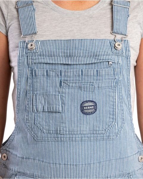 Berne Women's Vintage Washed Flex Bib Overall