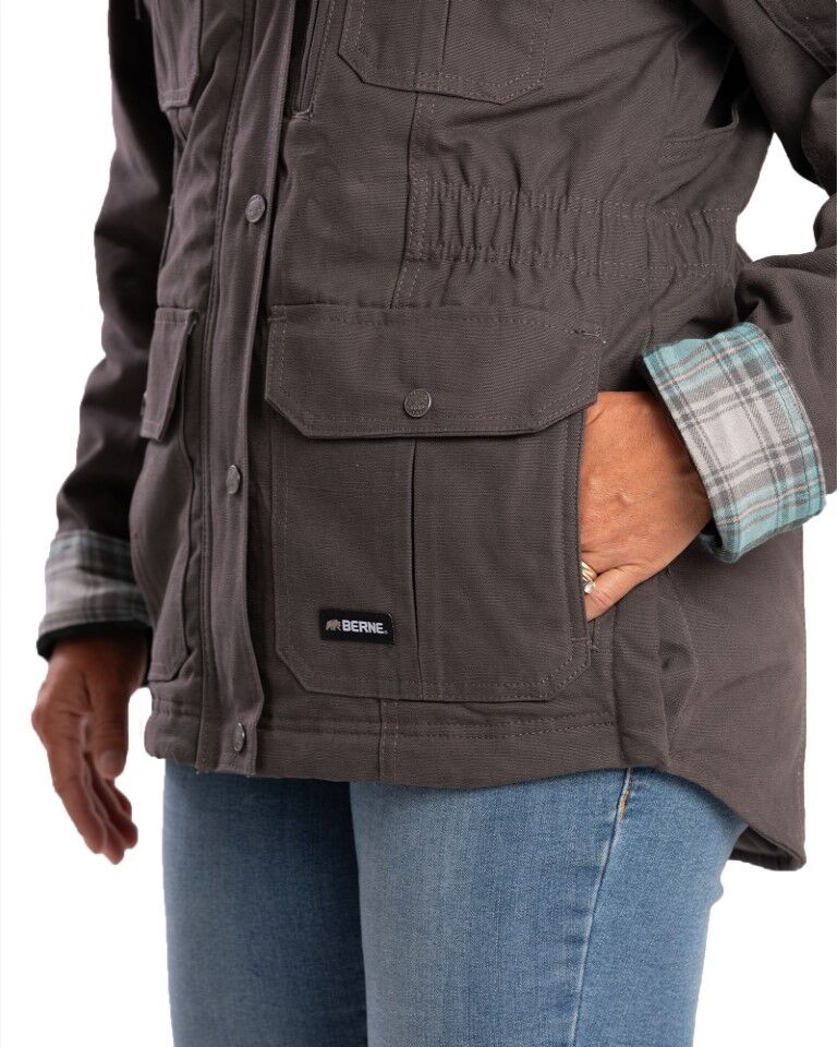 Berne Women's Softstone Duck Barn Coat
