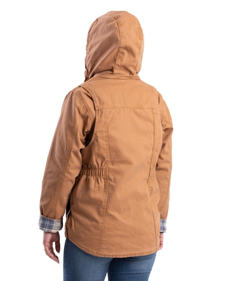 Berne Women's Vintage Washed Duck Barn Coat