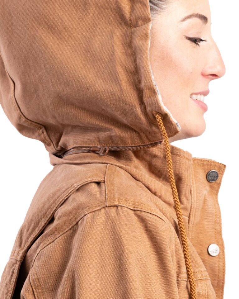 Berne Women's Vintage Washed Duck Barn Coat