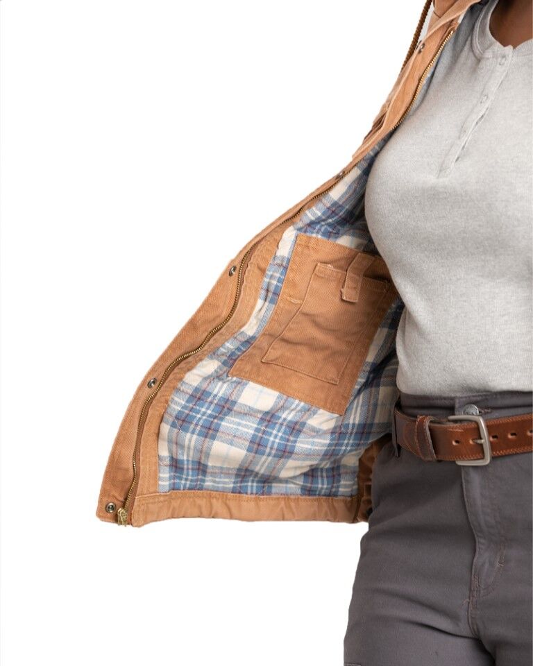 Berne Women's Vintage Washed Duck Barn Coat