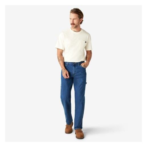 Dickies Men's Relaxed Fit Heavyweight Carpenter Jeans