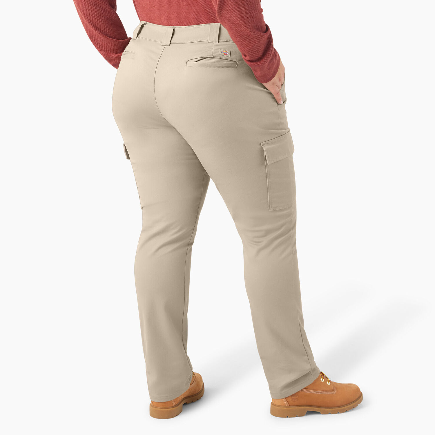 Dickies Women's SUPER FLEX Straight Leg Cargo Pants