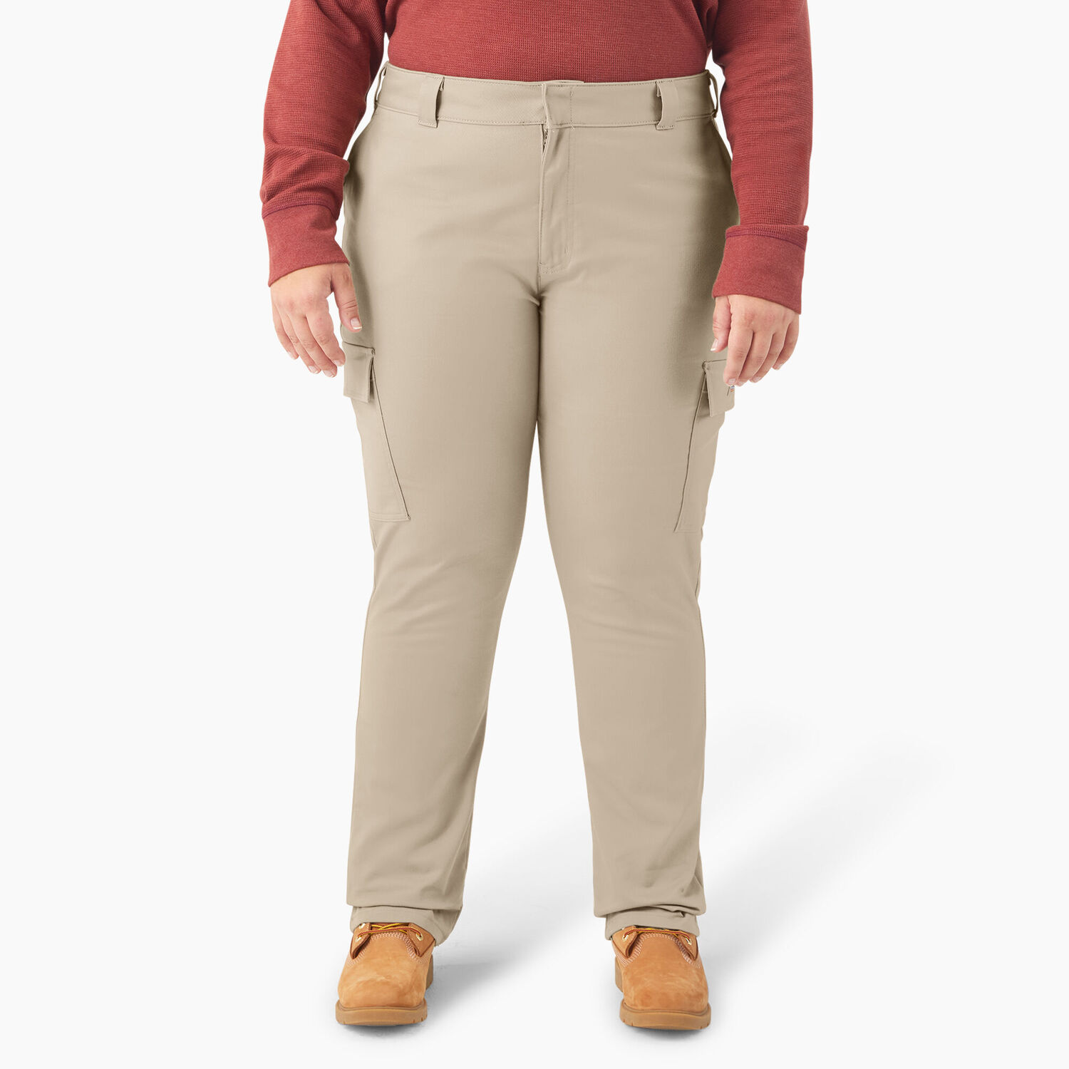 Dickies Women's SUPER FLEX Straight Leg Cargo Pants