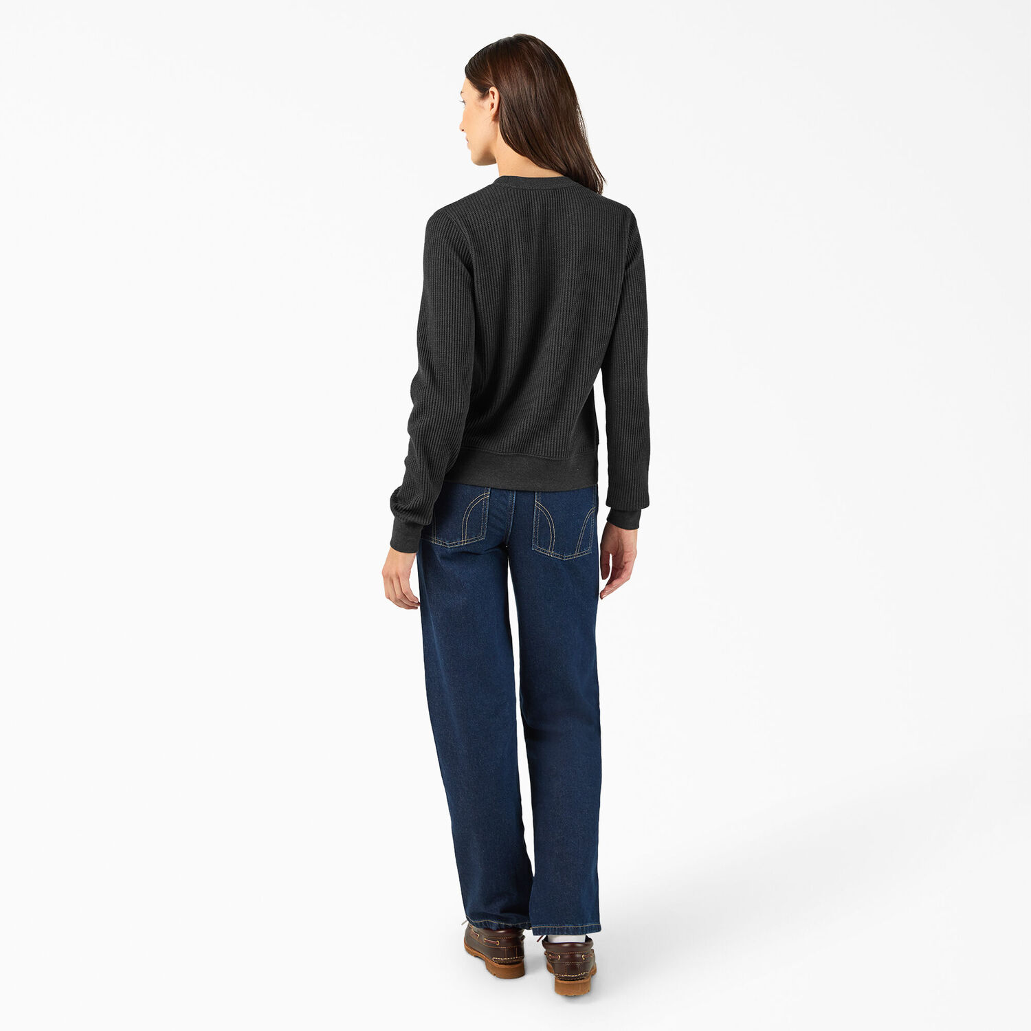 Dickies Women's Thermal Crewneck Shirt