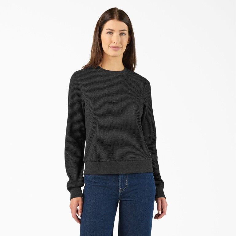 Dickies Women's Thermal Crewneck Shirt