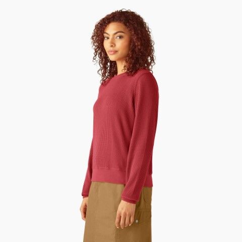 Dickies Women's Thermal Crewneck Shirt