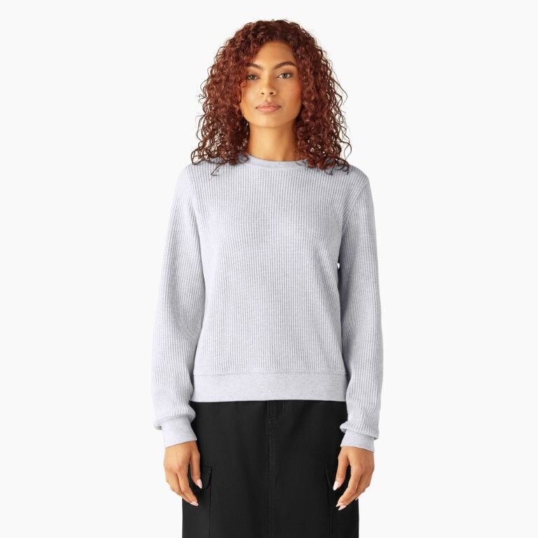 Dickies Women's Thermal Crewneck Shirt