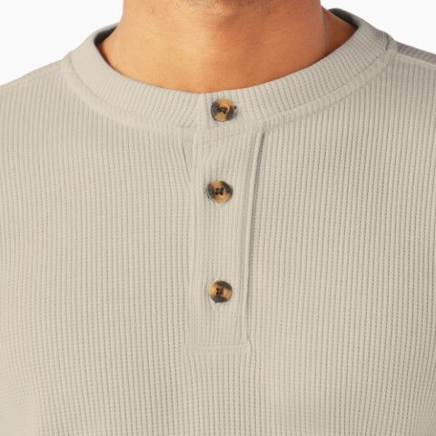 Dickies Men's Henley Thermal Shirt