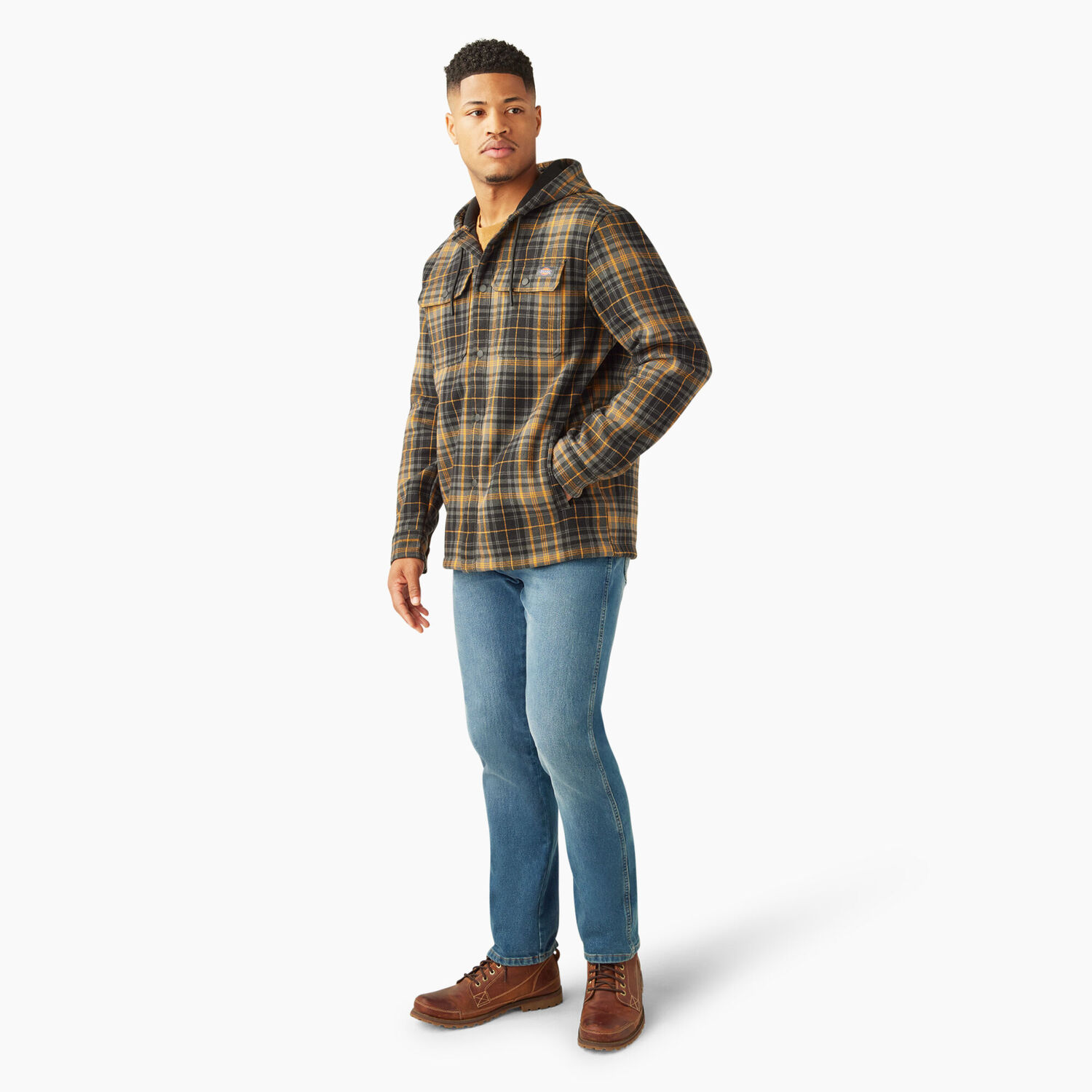 Dickies Men's Relaxed Fit Shirt Jacket