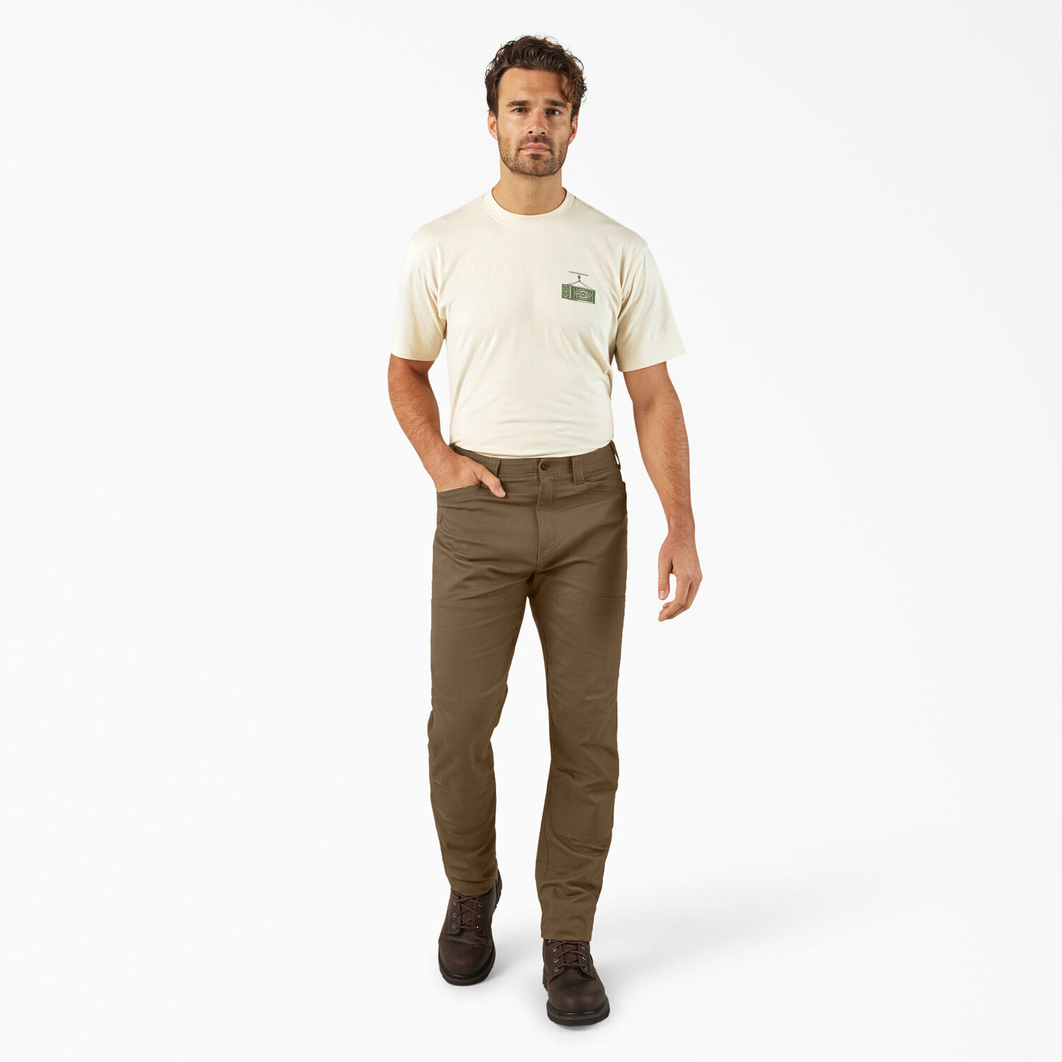 Dickies Men's Tradebuilt Duck Canvas Double Knee Pant