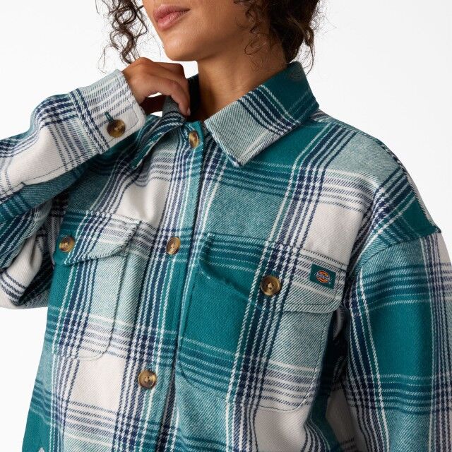 Dickies Women's Flannel Shacket