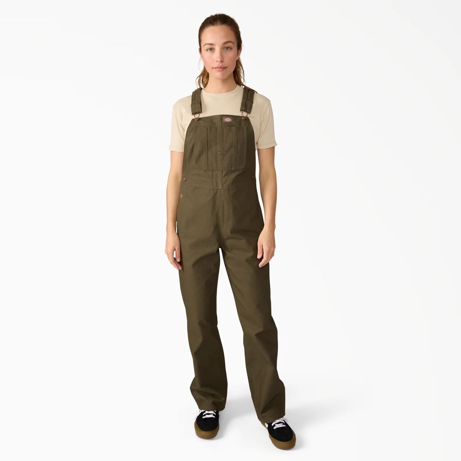 Dickies Women's Relaxed Fit Bib Overalls